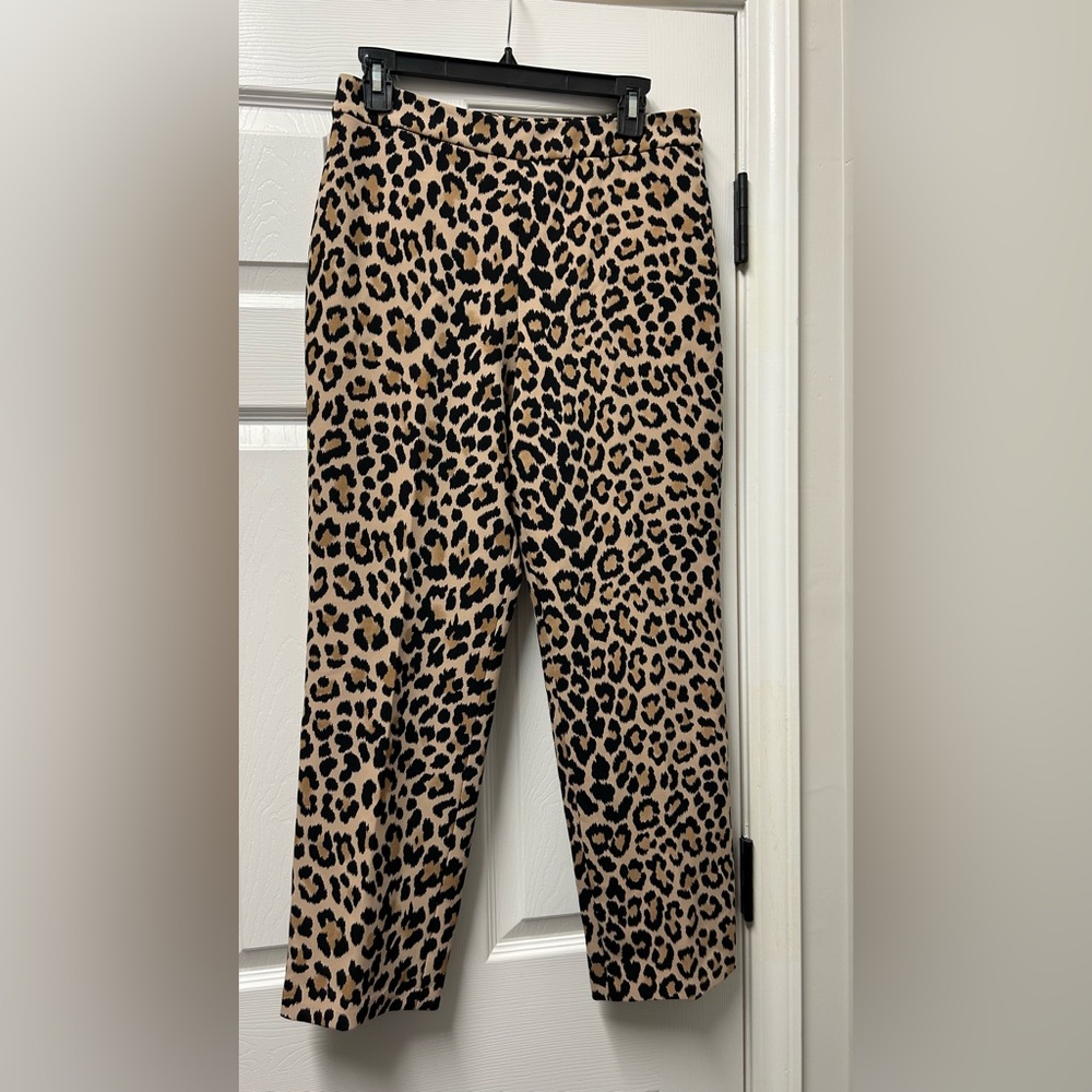 Kate Spade Leopard dress pants